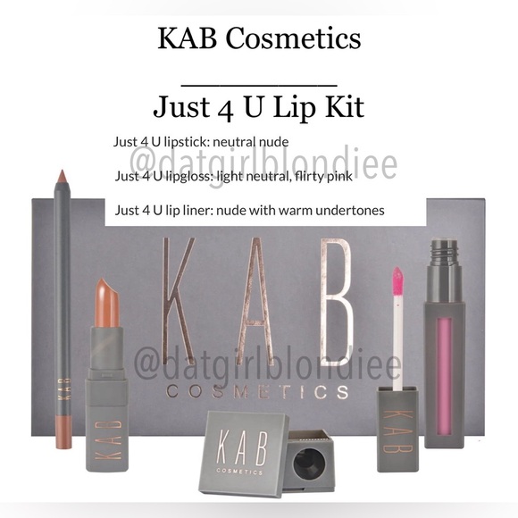 KAB Cosmetics Other - KAB Comsetics: Lip Kit (Just 4 U)